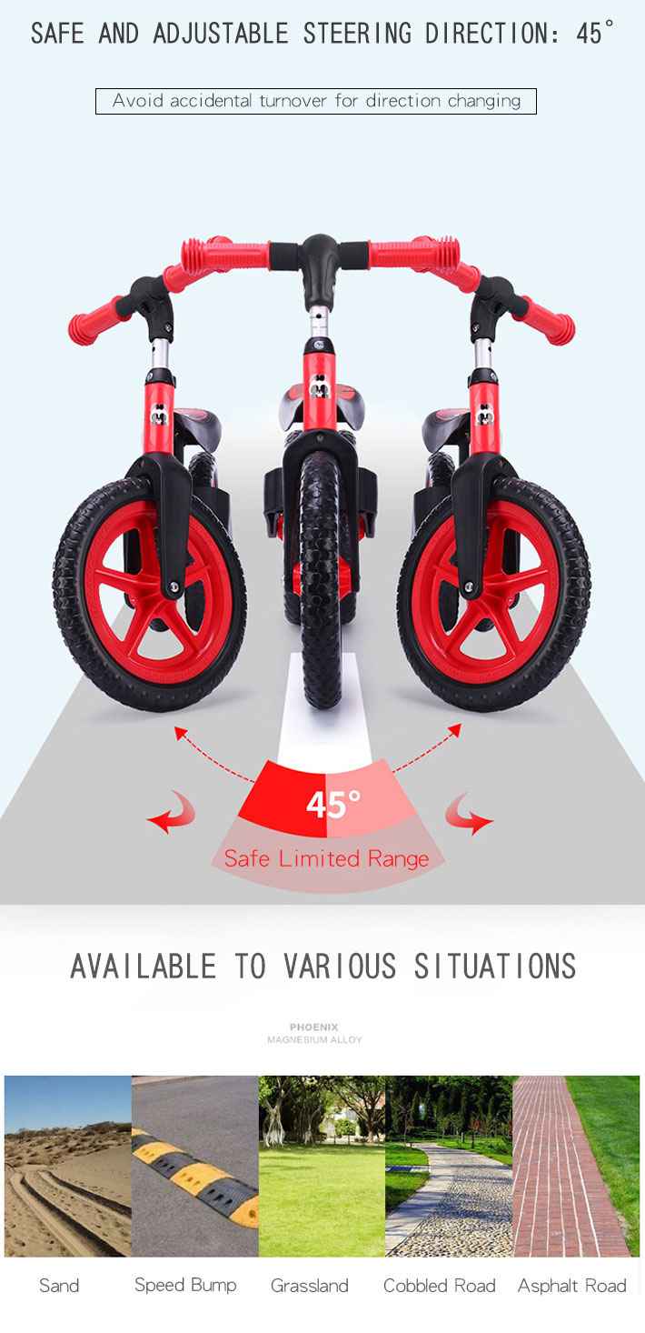 Babo Panda Children Dual Rear Wheels Scooters Adjustable Height BBP004 