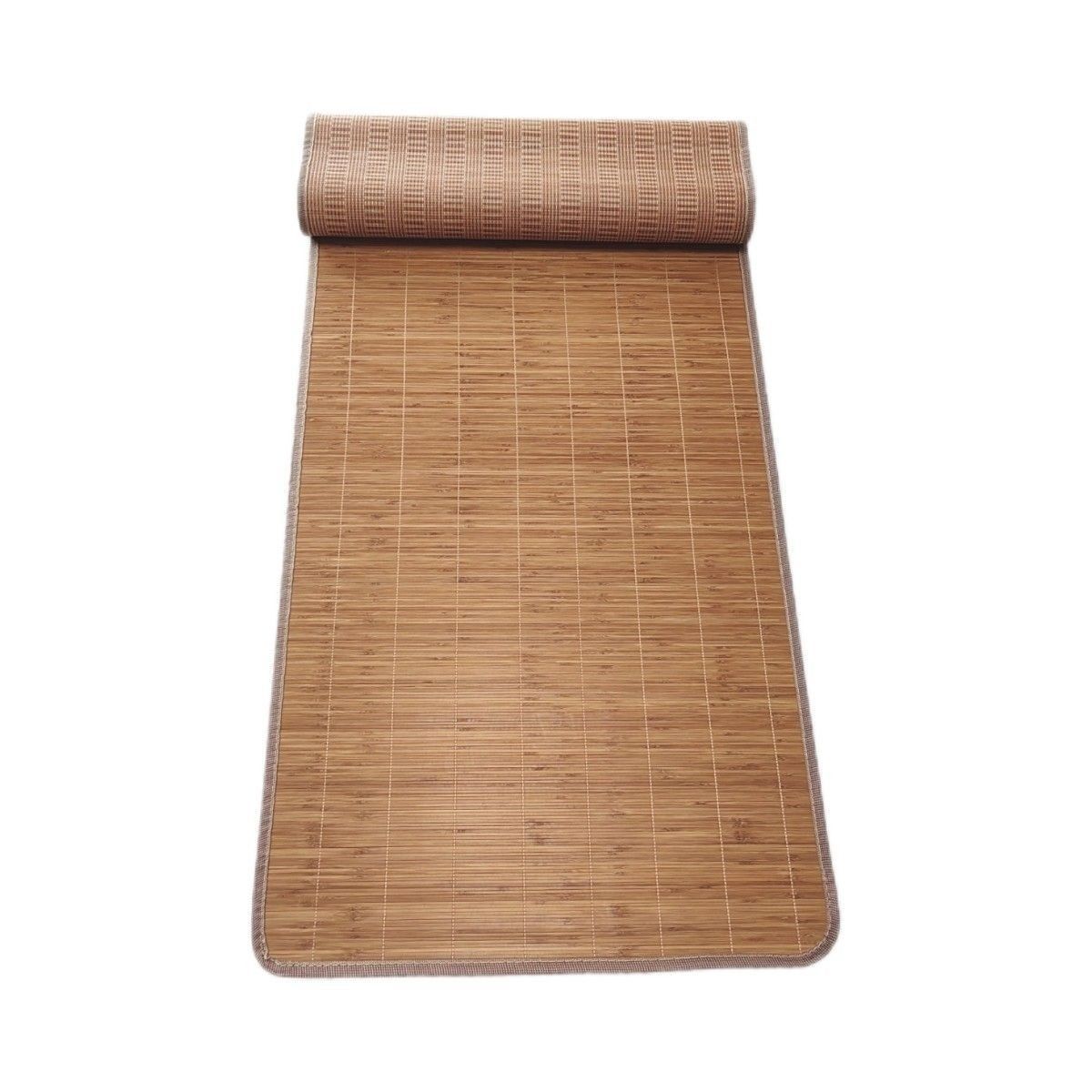 Experience Cool and Comfortable Nights with Our Traditional Bamboo Sleeping Mat - The Perfect Summer Bedding Solution!50X160cm