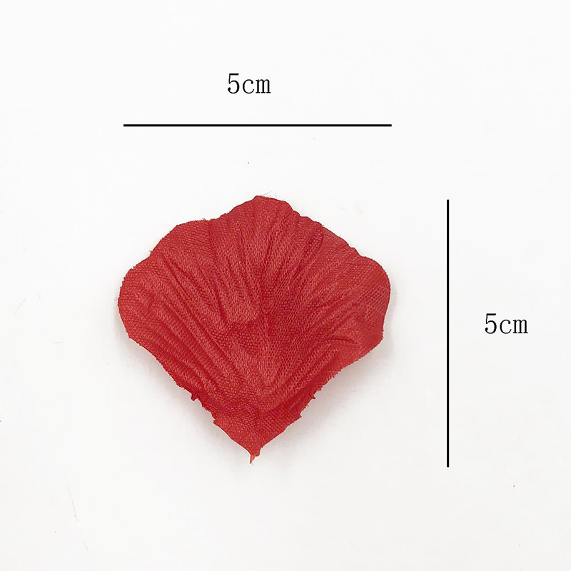 100 PCS Silk Flower Rose Petals for Wedding Decorations
