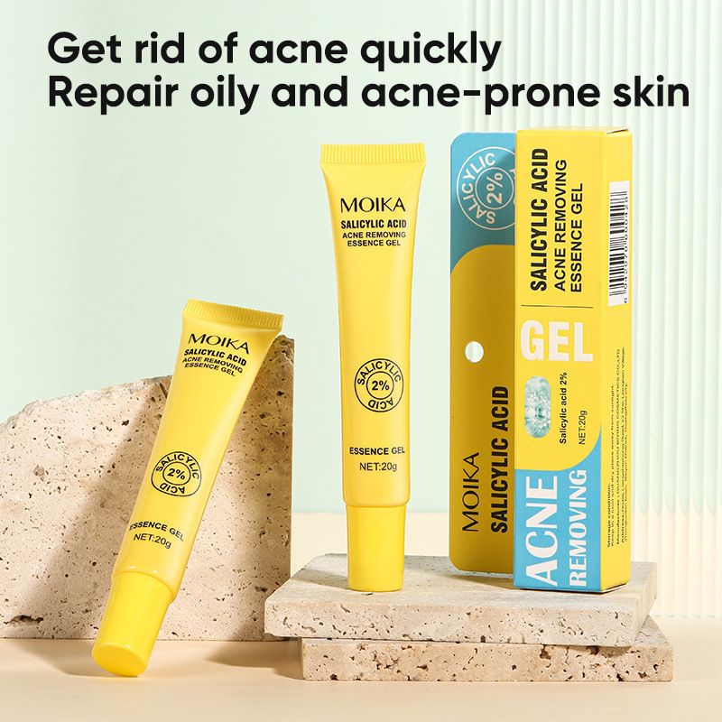 Salicylic Acid Acne Gel Fade Pimples Marks Anti-Pimple Clogging Cream Shrink Pores Remove Blackheads Oil Control Skin Care