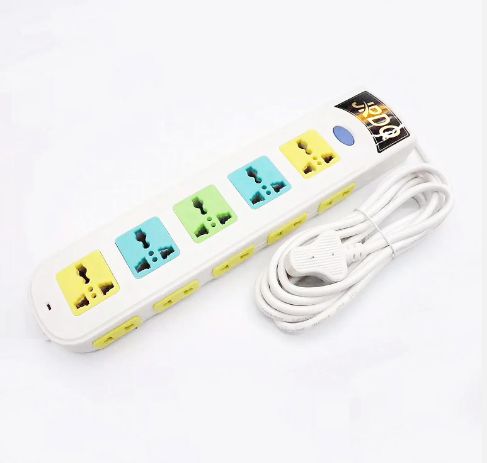 UK Plug 4/5 Way Power Strip Universal Extension Board Multi Socket Outlet