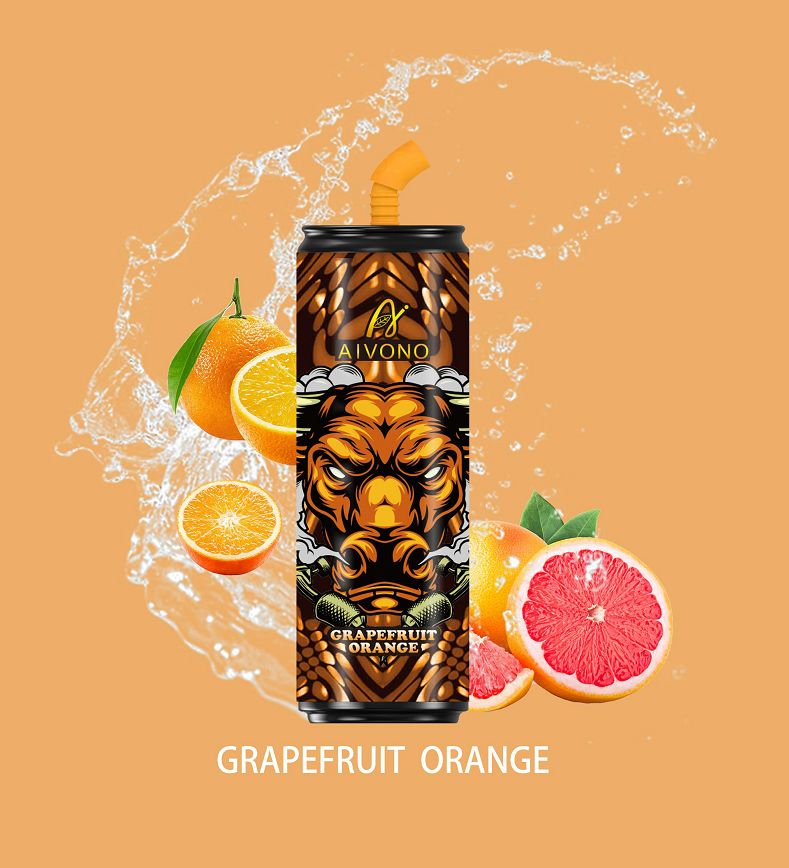 banana ice Coke can Vape 6000PUFFS (Mesh rechargeable) cool mint disposable e-cigaretteGrapefruit orange