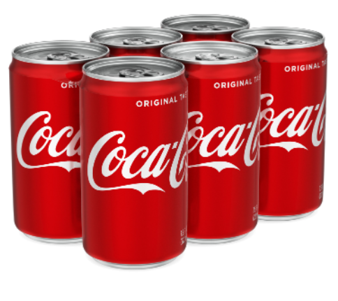Coca Cola coke - 335ml x 6pcs