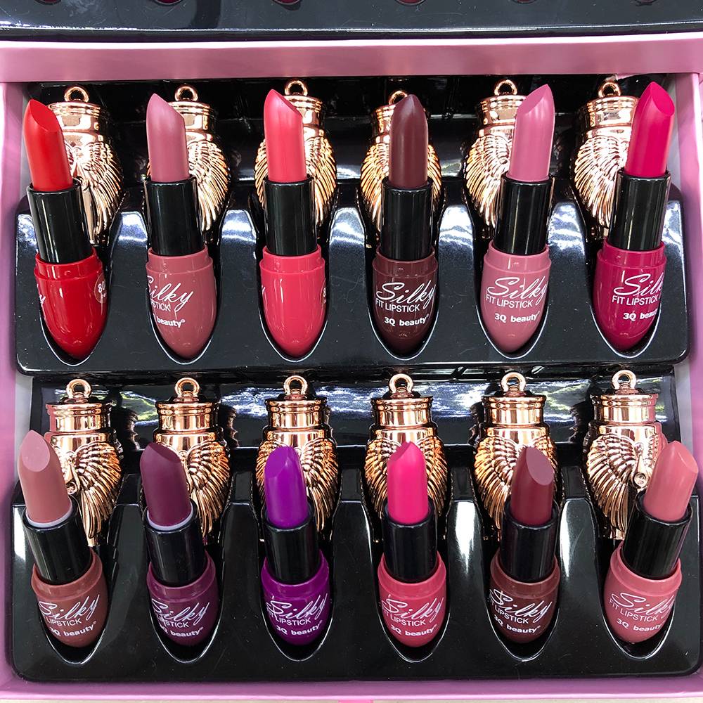 LS-88268 Long-lasting Matte Lip Stick Set, 24 PCS Multi Colored Featuring Velvet Smooth Moisturizer Lip Makeup Kit, 24PCS/BOX
