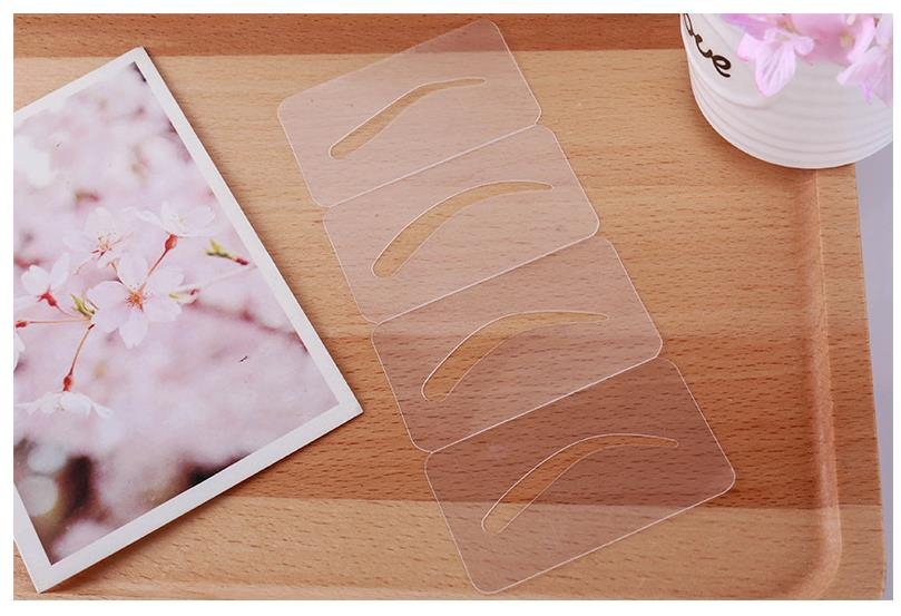 4Pcs thrush card thrush card thrush type environmentally friendly silicone thrush Makeup tool