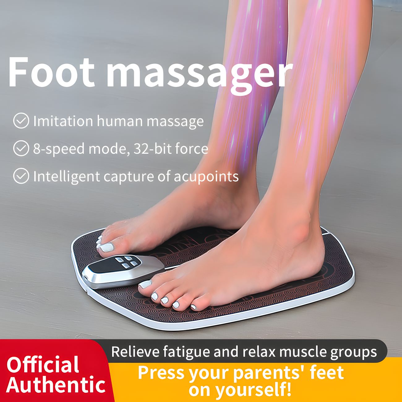 New EMS Foot Massage Foot Pad Foot Massager Pulse Foot Massager Microcurrent Foot Physiotherapy