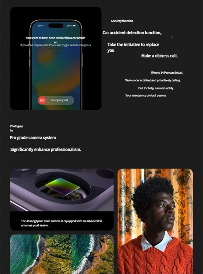 Restored Apple iPhone 14 Pro Max - Fully Unlocked - (Refurbished)