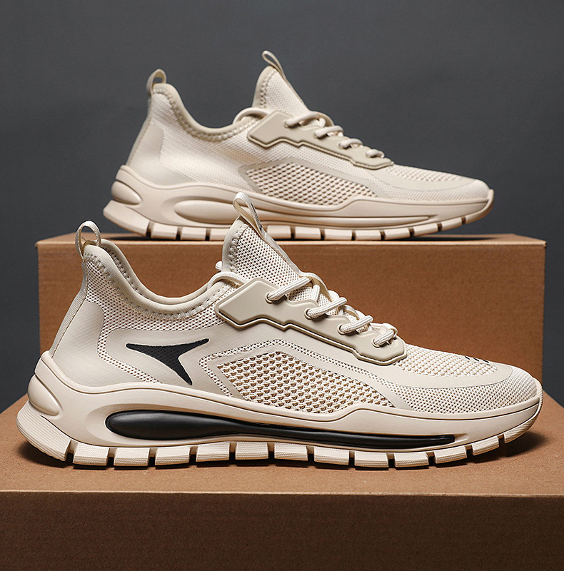 3004 Men's Summer New Breathable Casual Running Single Shoes Lightweight and Comfortable Mesh Sneakers
