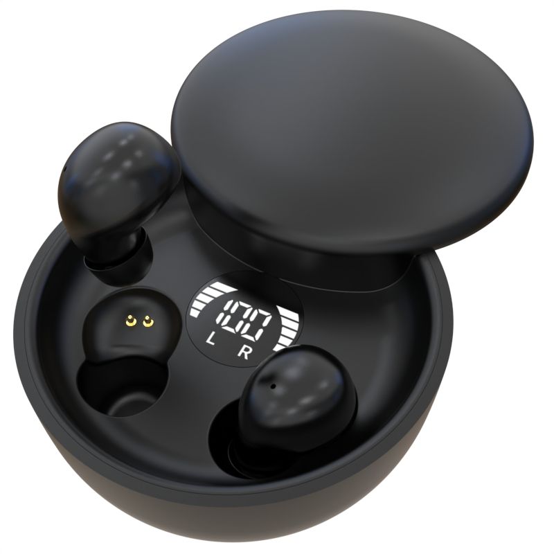New SK26 Headset sliding wireless Bluetooth 5.4 earphones TWS ultra small super mini sleep invisible Headphones in ear earplugs