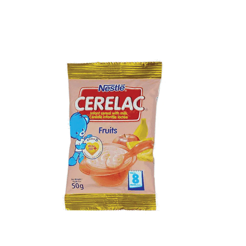 CERELAC BL WITH FRUIT PCS CA 1X50G