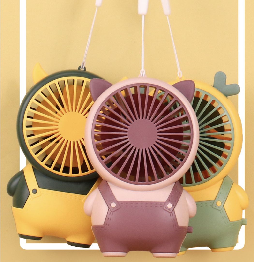 Handheld Fan Portable Pocket Fan USB Rechargeable Mini Fan Cute Small Fan
