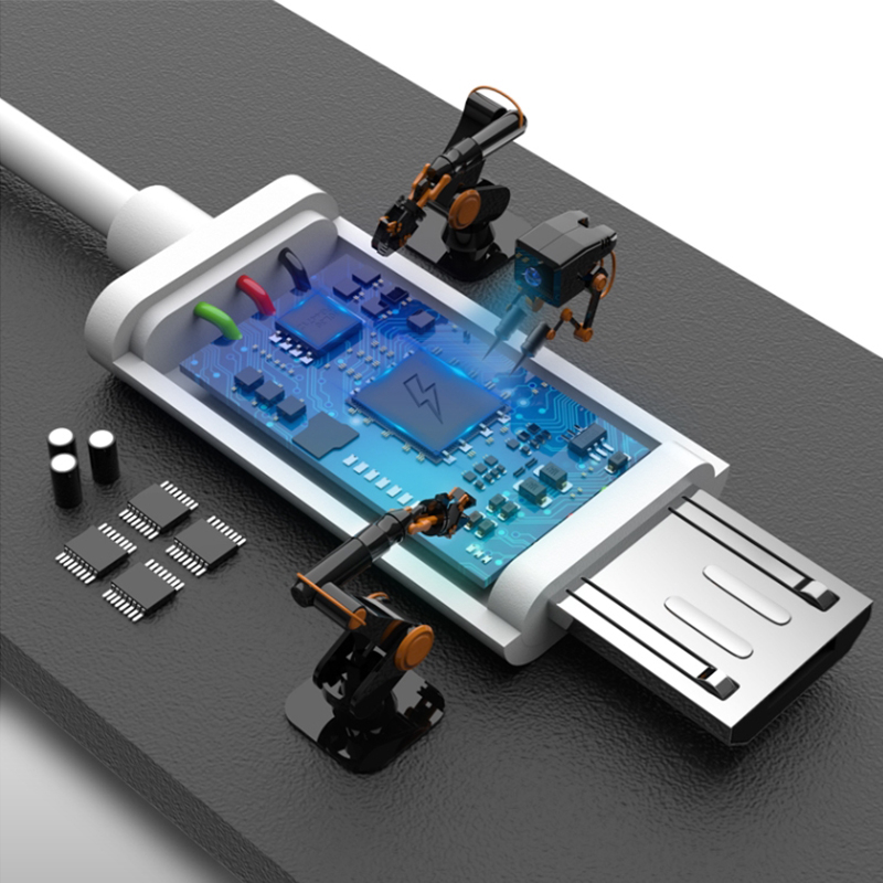 Micro Usb Cable 20Cm Mobile Phone Charging Cable Portable Silicone Data Cable for Power Bank Bluetooth Headset for Honor Oppo