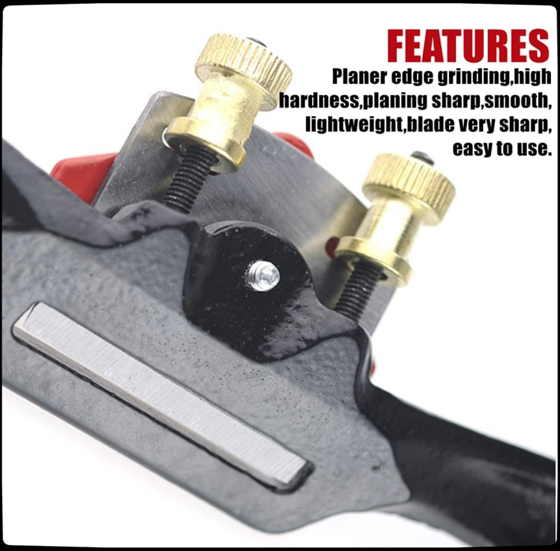 WELLHOME Woodworking Planer Adjustable Spokeshave Woodworking Plane Trimming Tools Hand Cutting Edge Chisel Carpenter Manual Accessories DIY