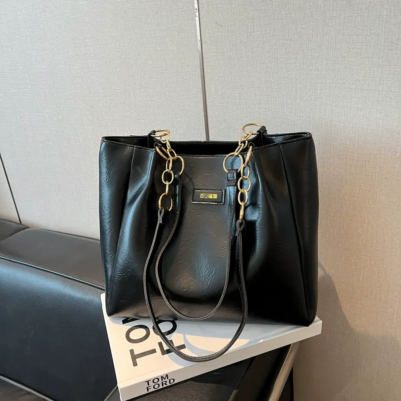 Women Large Capacity Tote Bag, Fashion Shoulder Underarm Bag, Daily Commuter Handbag for College Students Ladies
