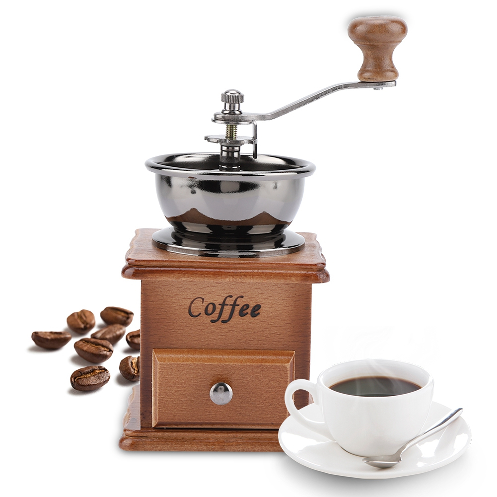 Hand Grinder Retro Design Coffee Bean Manual Mini Mill 