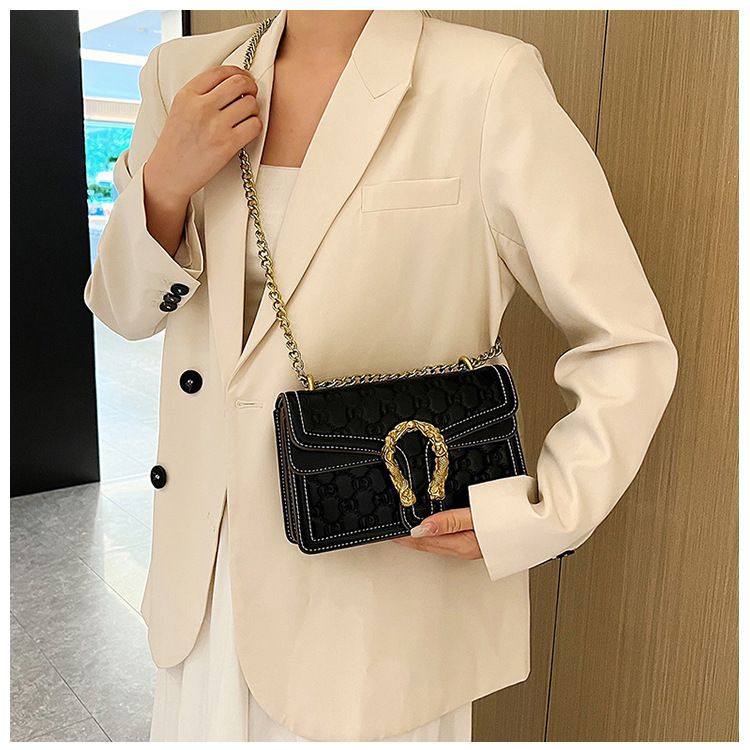 New women's bag chain bag small square bag senior sense with all the shoulder crossbody bag fashion bag FM-6005