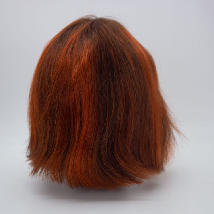 Brazilian Bone Straight 13*4 wig 4/orange bobo10"Transparent Lace Front Human Hair Wigs 360 Lace Frontal Wig