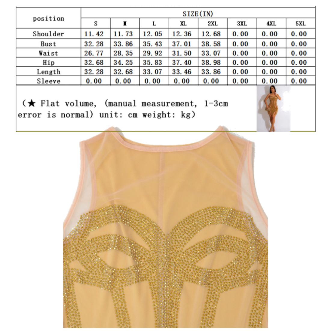 New fashion rhinestone mesh perspective round neck dress skirt short skirt fashion sexy party bar performance skirt female lady ladies woman women