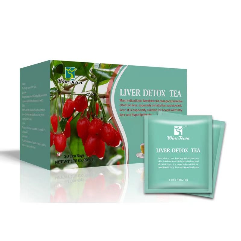 Winstown Liver detox tea natural herbal protective activate circulation fatty liver healthy organic vegan boost energy tea
