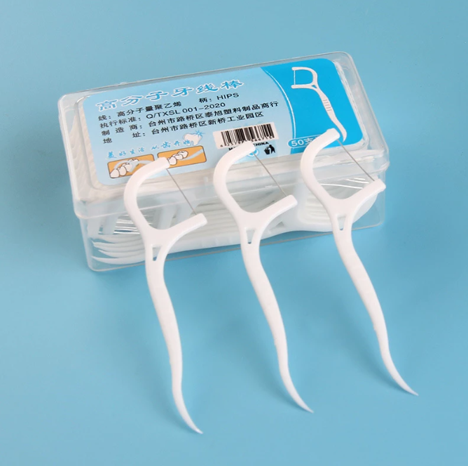 Oral cleaning，dental floss，dental floss ，dental floss sticks， toothpicks ，dental sticks ，tooth