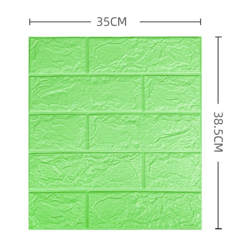 3D Wallpaper Brick pattern small-sized wallpaper, waterproof moisture-proof CRRSOP decoration for dormitories, bedrooms, wall stickers, self-adhesive wallpaper