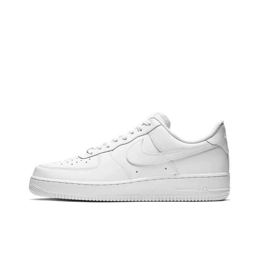 NIKE Air Force No.1 Small White Shoes Classic Fashion Trend Low top Running Basketball Shoes Unisex Casual Shoes