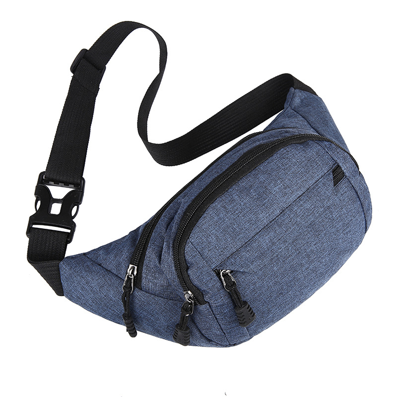 men's and women's running bags casual Oxford cross-body backpack, outdoor sports belt bag