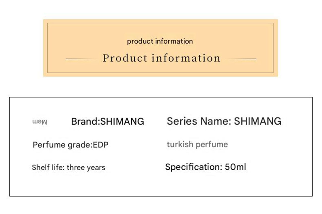 Turkish Men's Perfume Women's Perfume | Student-Friendly Niche Light Fragrance - Long-Lasting Fresh & Natural Scent