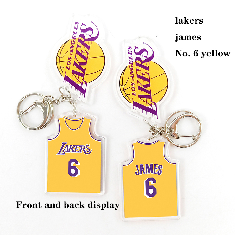 Cozy Cottage Keychain - Basketball Keychain Star Accessories Backpack Pendant Lakers Keychain Accessories Pendant Keyring Key Car Backpack Ornament Ladies Boy Gift