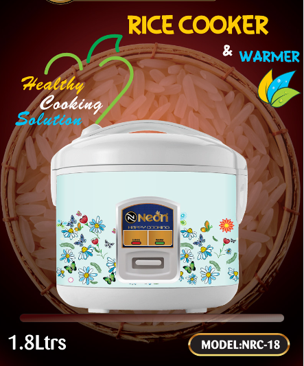 Neon 1.8L - 700W - Electric Rice Cooker 