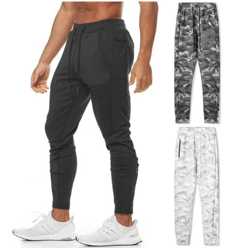 Outdoor Fitness Stretch Trousers Running Sports Fitness Pants for Man