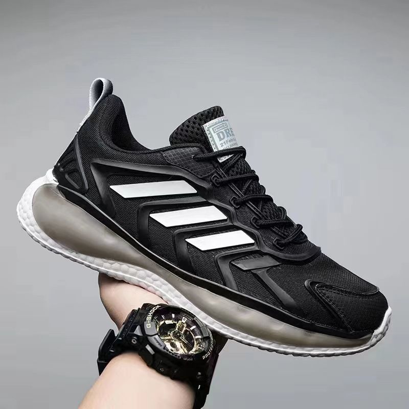 Thick soled men's sports shoes 2024 new Korean version of Daddy shoes on soft soled running shoes 226