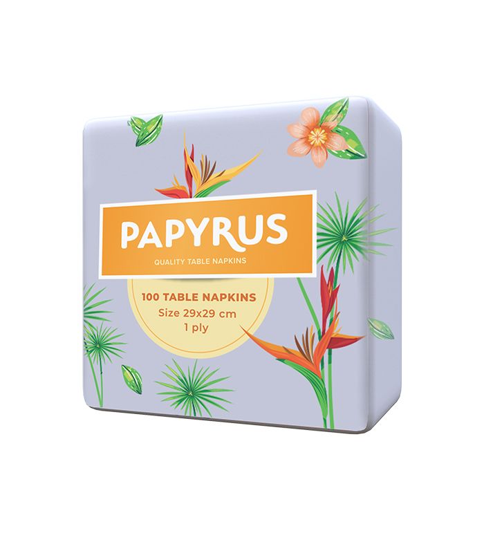 PAPYRUS 100 TABLE NAPKINS-TISSUE 