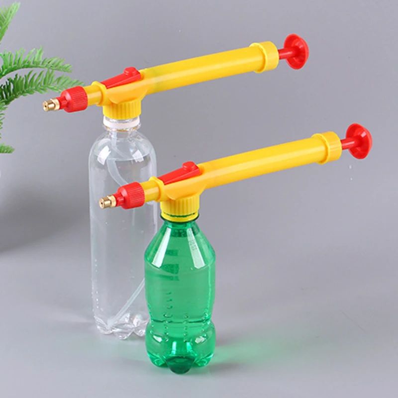 Manual High Pressure Air Pump Sprayer Adjustable Drink Bottle Spray Head Nozzle Garden Watering Tool Sprayer Agriculture Tools