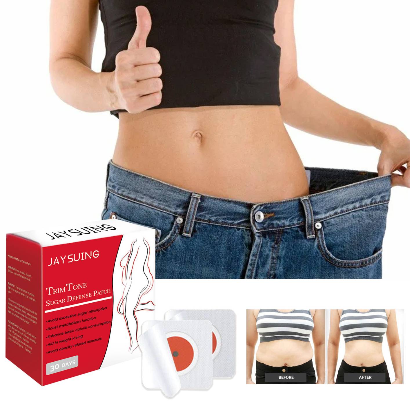 POCREATION Slimming Patch, No Side Effect Weight Losing Patches For Slimming  For Shaping Body 