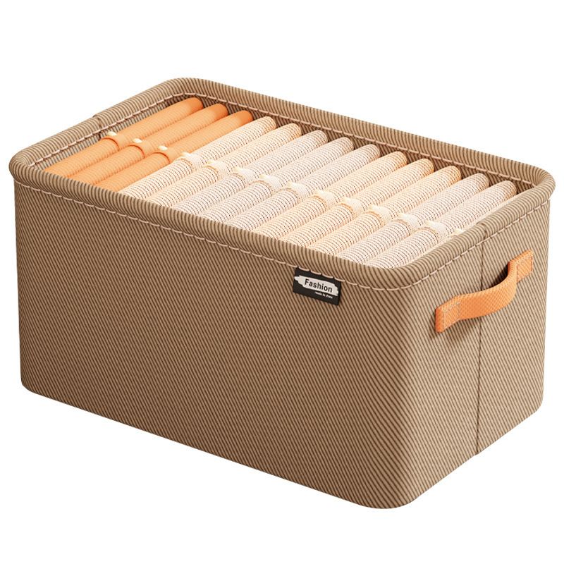 New Clothing Storage Basket Storage Box Clothing Pants Storage Artifact Home Dormitory Storage Organization Baskets Bins Containers Open Storage Bins