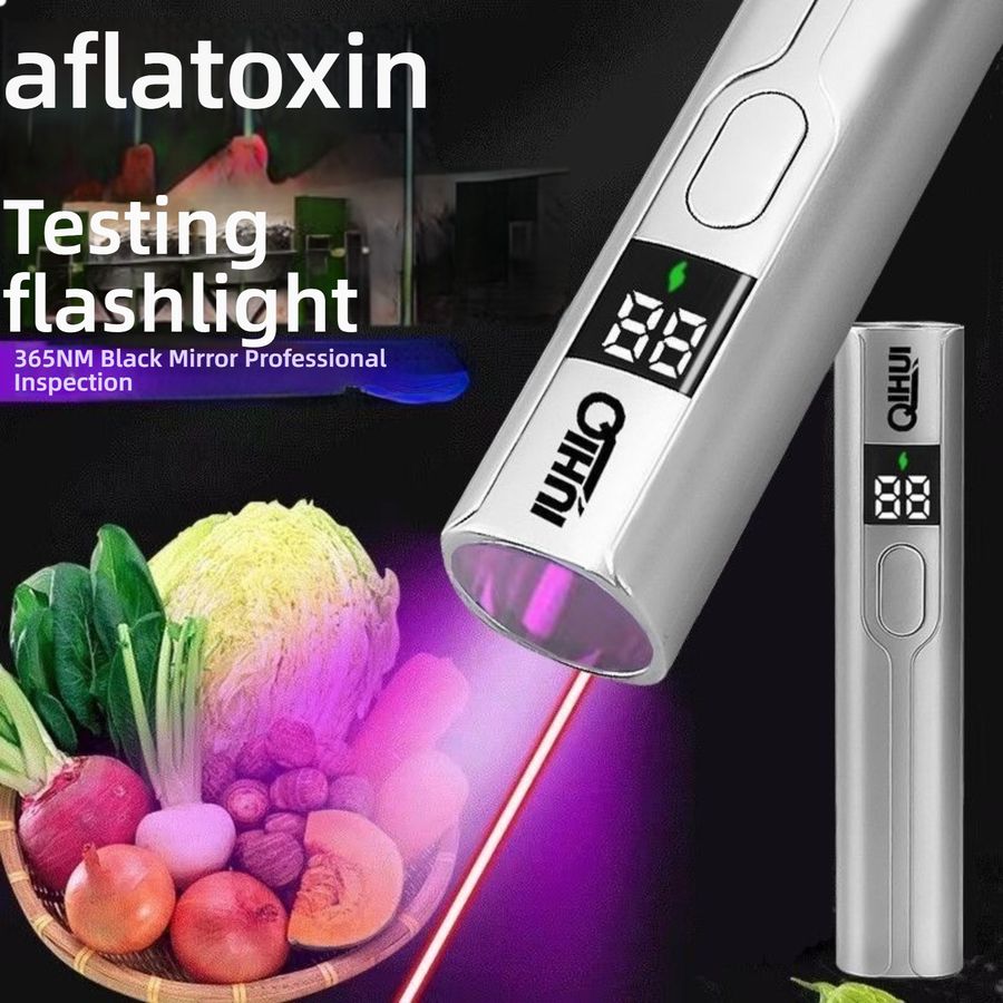  Aflatoxin Mycotoxin Fluorescent Agent Detector Pen 365nm UV Light for Food Safety