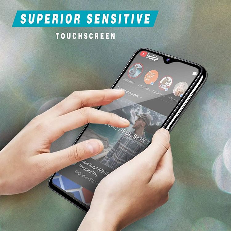 Tospino Tempered Glass Screen Protector for Samsung Galaxy A20