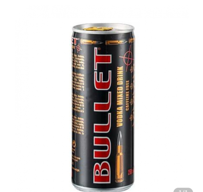 BULLET VODKA 33CL x 6pcs