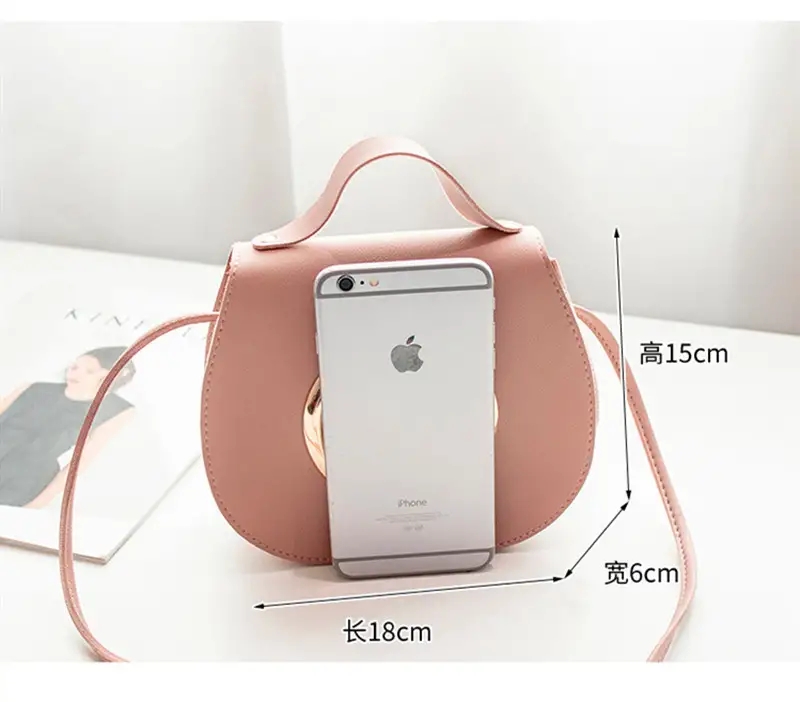 Fashion Women Lnclined Span Handbag simple PU Leather Crossbody Shoulder Tote Ladies Party Bag Cheap