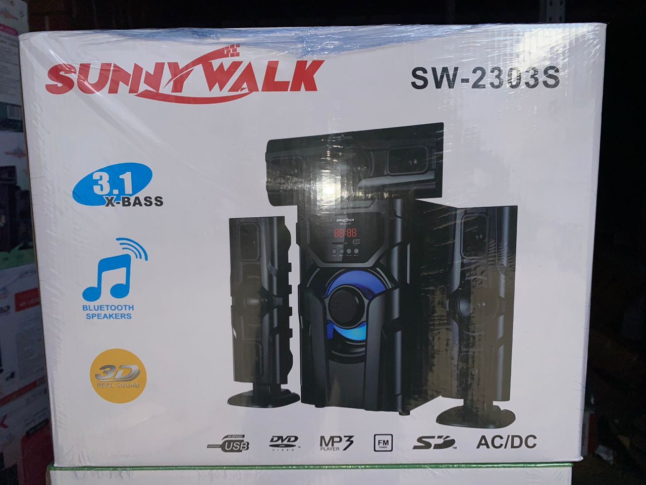 SUNNY WALK SW-2303S home theatre system music speakers BT subwoofer amplifier module 3.1 SPEAKER
