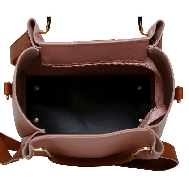 031-3018 Women Fashion Handbags Wallet Tote Bag Shoulder Bag Top Handle Satchel Purse Set 4pcs