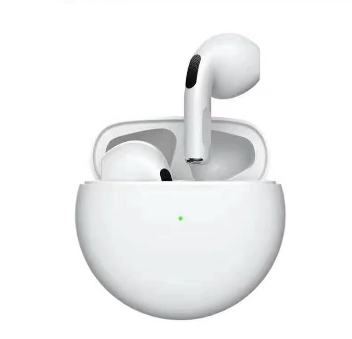 PRO 6 Mini Wireless Earbuds Portable TWS In-Ear Headphones for Sports Waterproof with Comfortable Form Factor