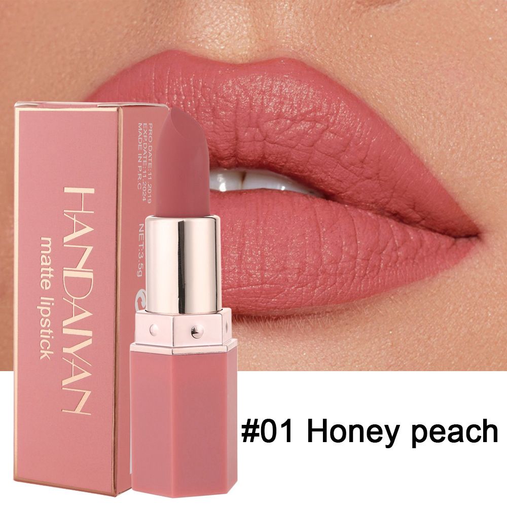 HANDAIYAN Han Daiyan 6-Color Matte Moisturizing Lipstick Lipstick H1001