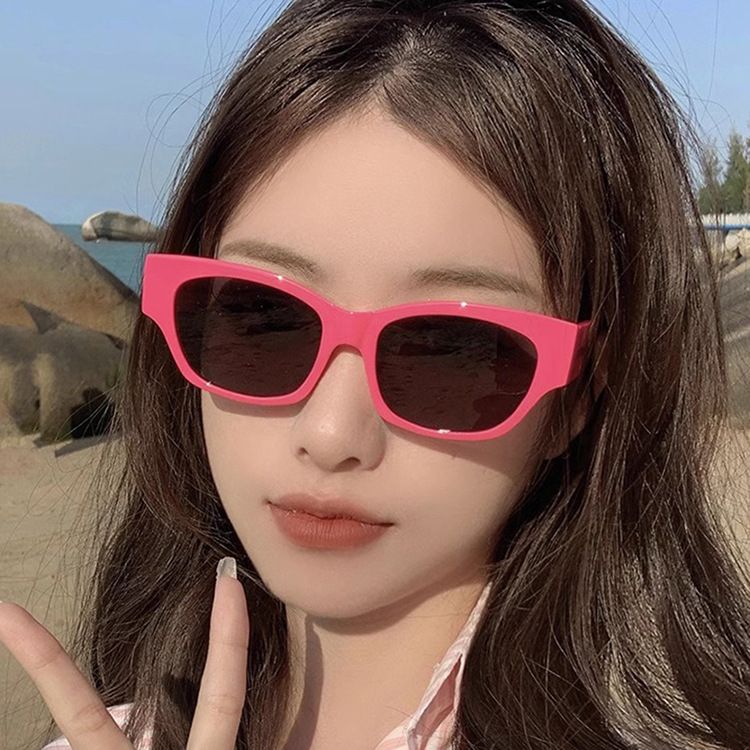 0115 Women's Summer New B-Line Small Frame Sunglasses Sunglasses
