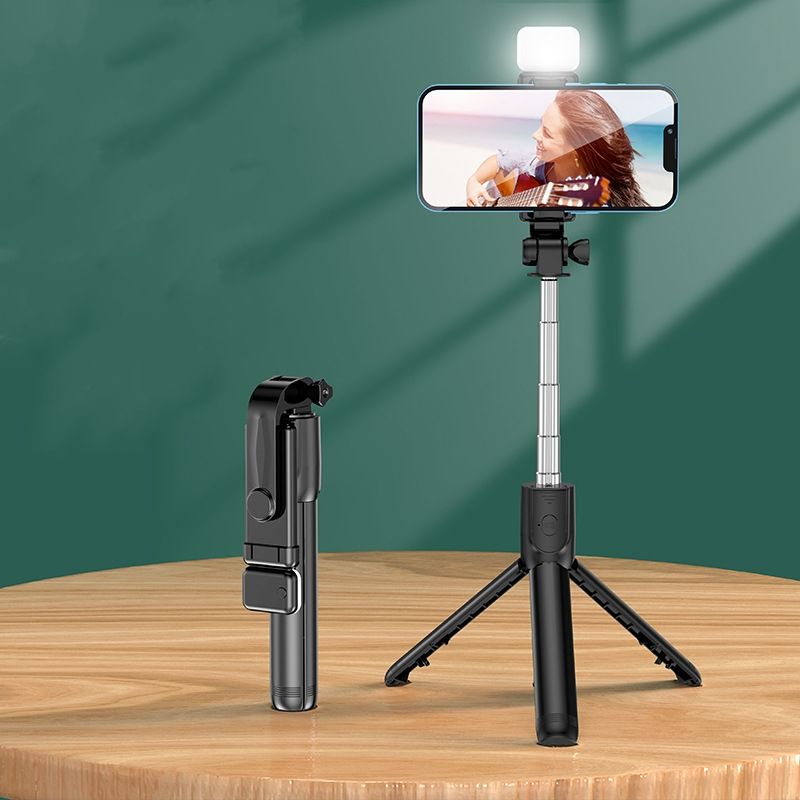 Selfie stick F210 67CM Anti shake selfie stick, Bluetooth remote control, tripod, multifunctional CRRSHOP Digital Phone Parts 