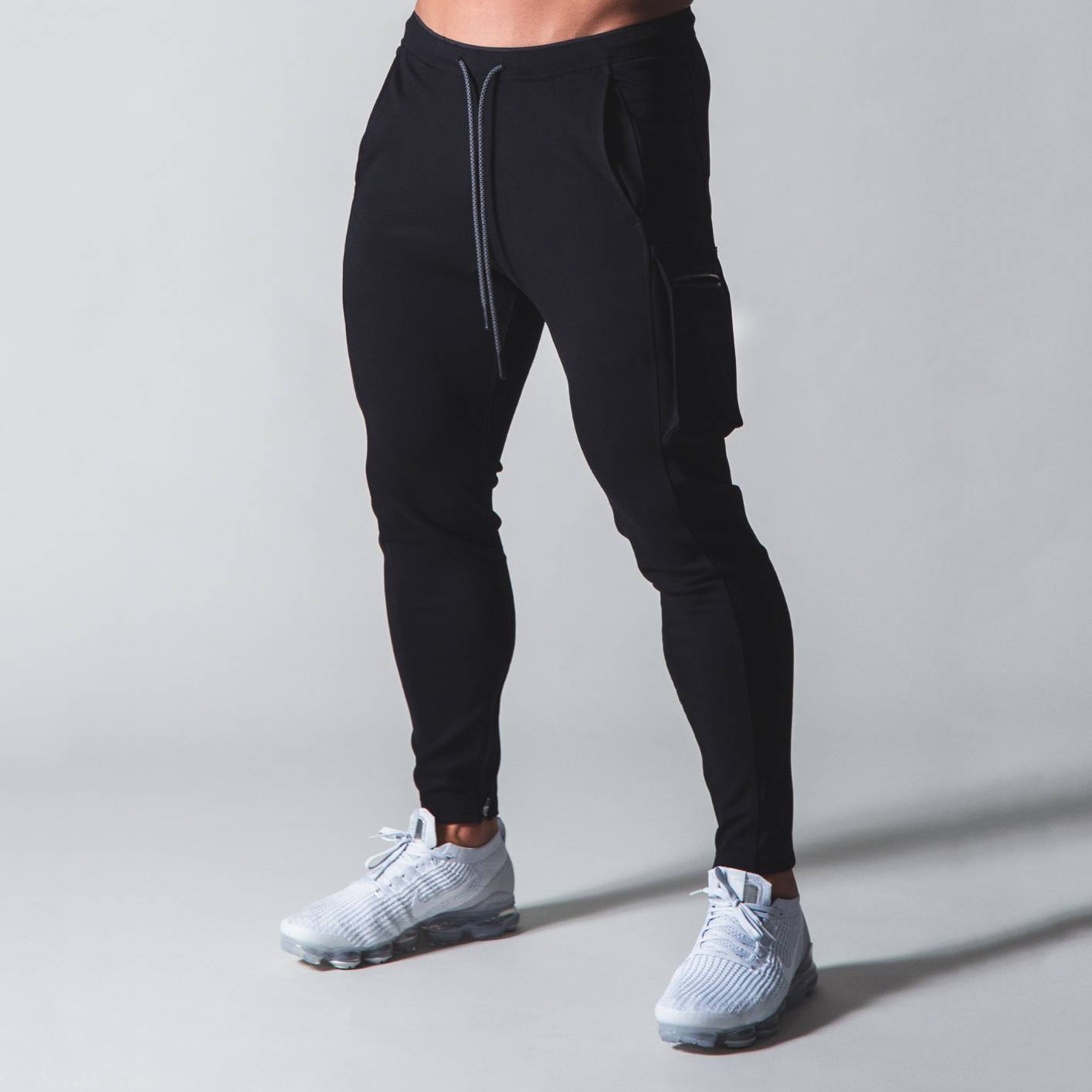 LYFT-CK11 Running Outdoor Fashion Elastic Waist Training Pencil Trousers With Pocket Fitness Gym Men's Sports Pants