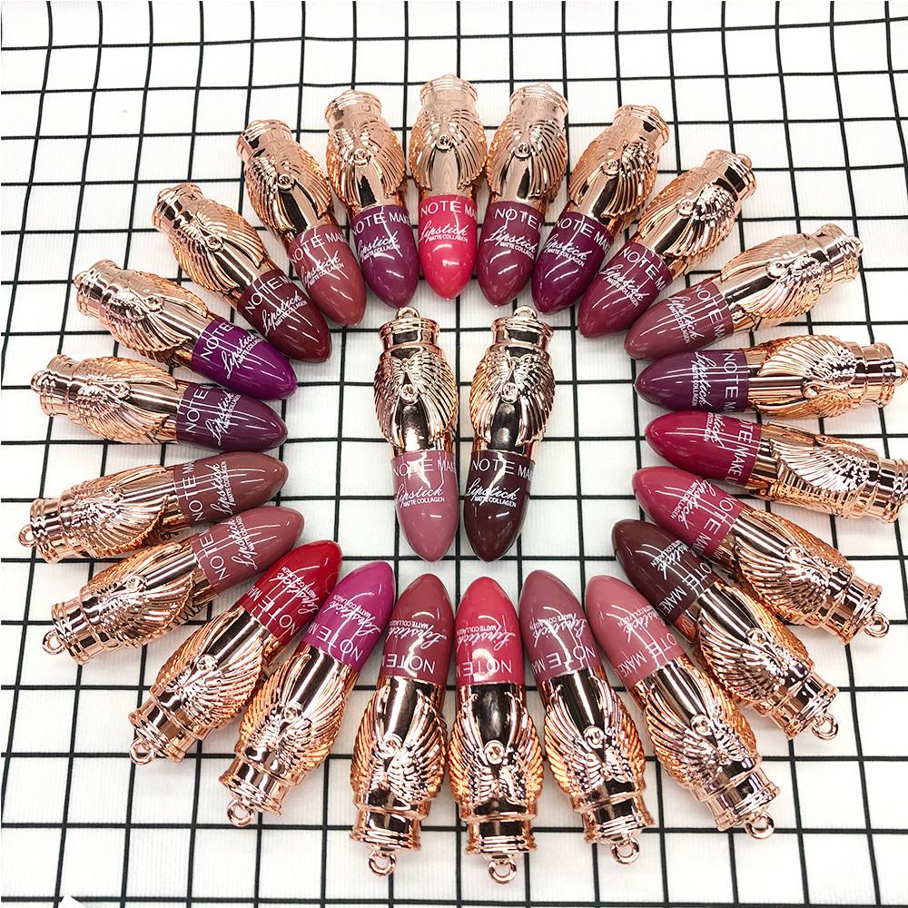 LS-88268 Long-lasting Matte Lip Stick Set, 24 PCS Multi Colored Featuring Velvet Smooth Moisturizer Lip Makeup Kit, 24PCS/BOX
