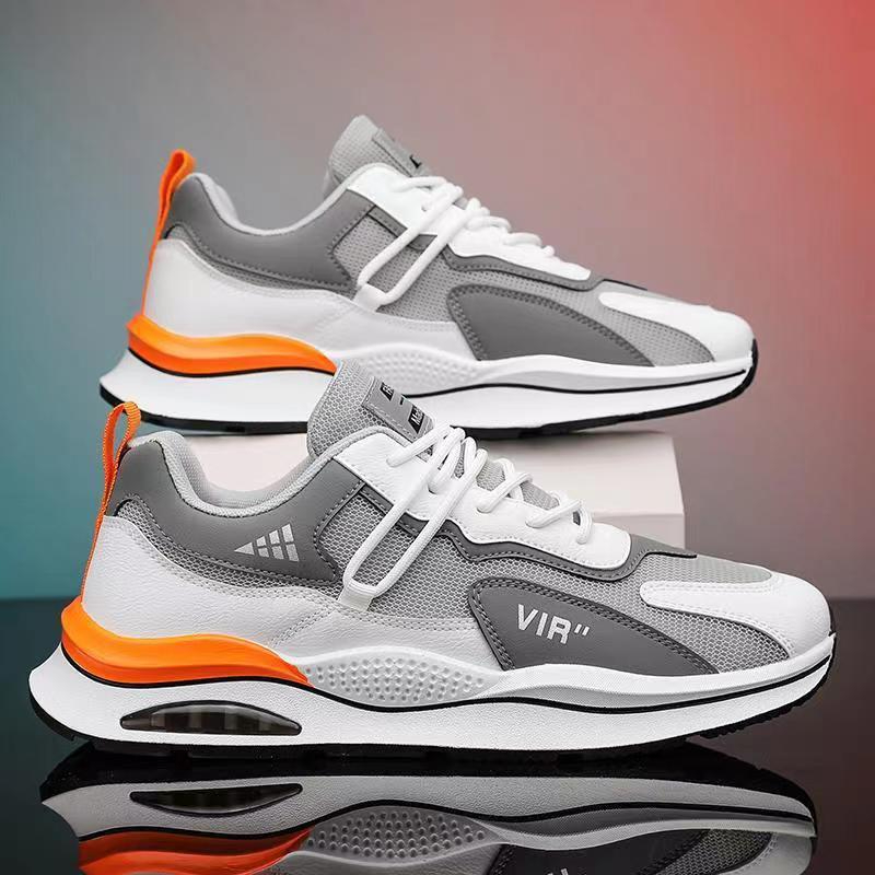 616 Men's Spring/Summer New Breathable Sports Casual Shoes Lightweight Lace Up Running Shoes