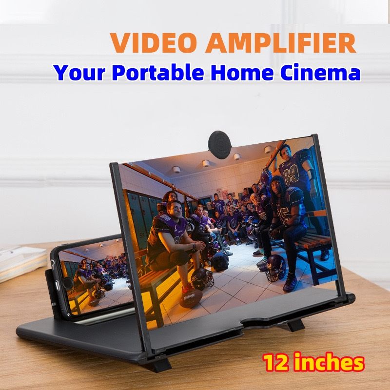 10 inches,12 inches High definition Mobile screen amplifier free shipping Large screen Protect your eyes radiation protection CRRSHOP video amplifier 